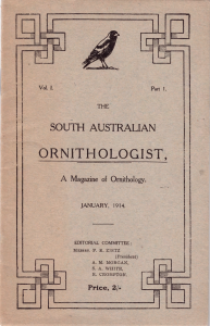 Volume 1, Part 1, January 1914