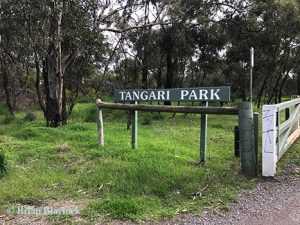 Tangari Regional Park entrance